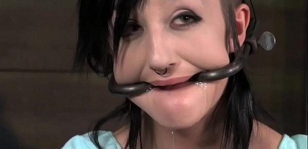  Mouth hooked skank punished by maledom